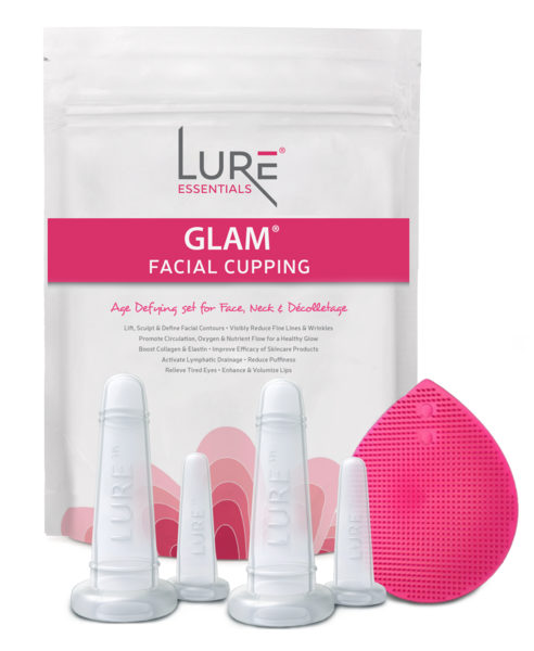 Glam Silicone Face & Eye Cupping Kit