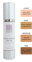 Load image into Gallery viewer, BION Tinted Mineral SPF 35