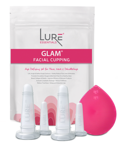 Glam Silicone Face & Eye Cupping Kit