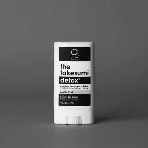TRAVEL SIZE | CHARCOAL DEODORANT | NORDIC FROST the takesumi detox